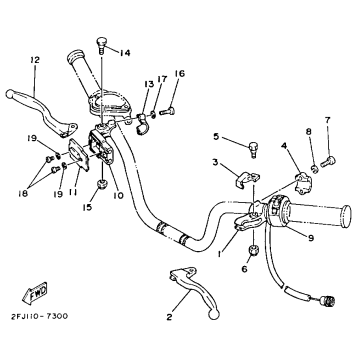 HANDLE SWITCH - LEVER