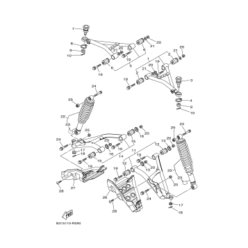 FRONT SUSPENSION WHEEL