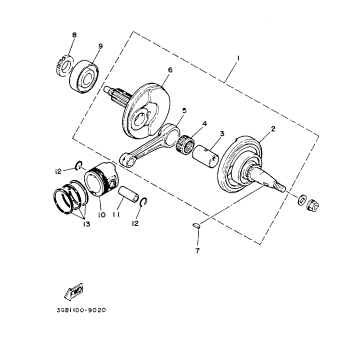 CRANKSHAFT - PISTON