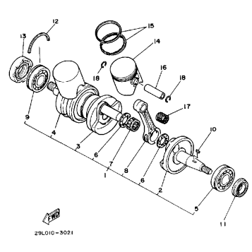 CRANKSHAFT - PISTON