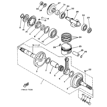 CRANKSHAFT - PISTON