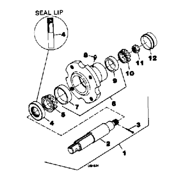 DRIVE SPINDLE ASSEMBLY