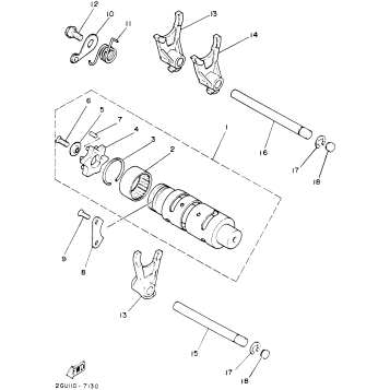 SHIFT CAM - SHIFT FORK
