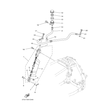 REAR MASTER CYLINDER