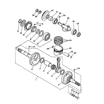 CRANKSHAFT-PISTON
