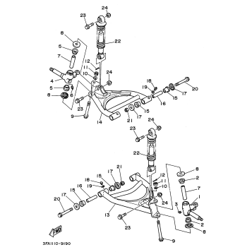 FRONT SUSPENSION WHEEL