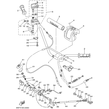 STEERING HANDLE CABLE