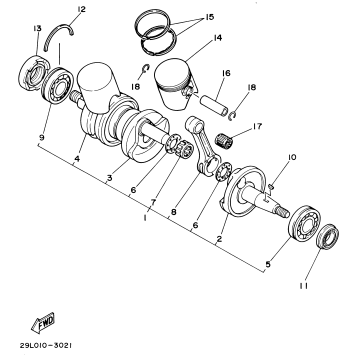 CRANKSHAFT PISTON