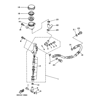 REAR MASTER CYLINDER
