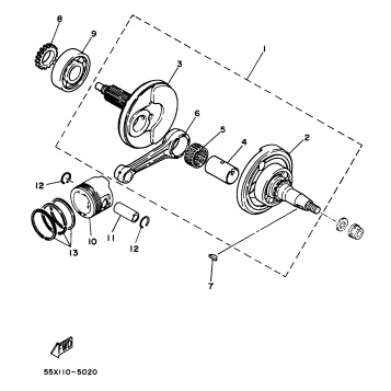 CRANKSHAFT - PISTON
