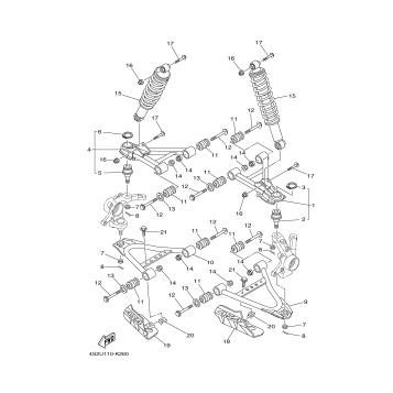 FRONT SUSPENSION WHEEL