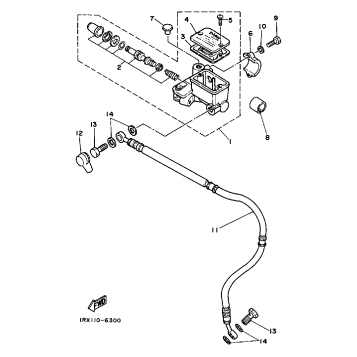 FRONT MASTER CYLINDER