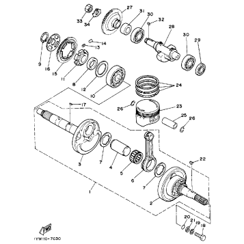 CRANKSHAFT PISTON