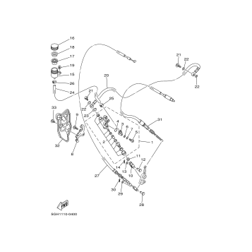 REAR MASTER CYLINDER