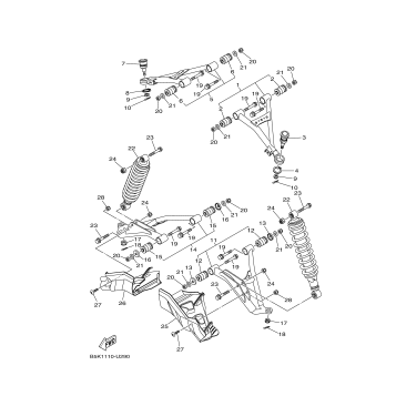 FRONT SUSPENSION & WHEEL