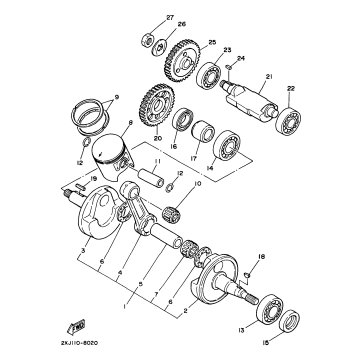 CRANKSHAFT PISTON
