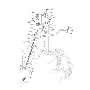 REAR MASTER CYLINDER