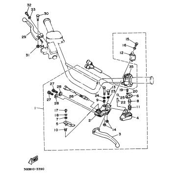 HANDLE SWITCH - LEVER