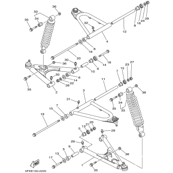 FRONT SUSPENSION WHEEL