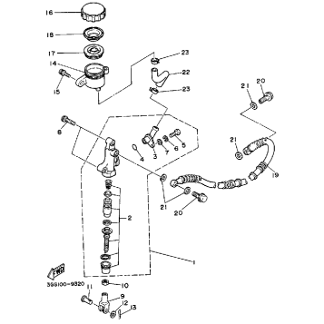 REAR MASTER CYLINDER