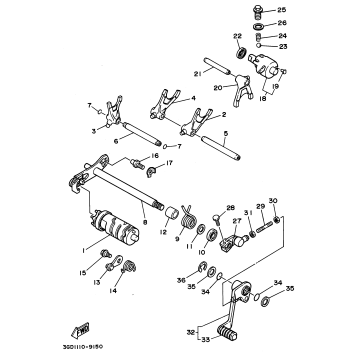 SHIFT CAM - SHIFT FORK