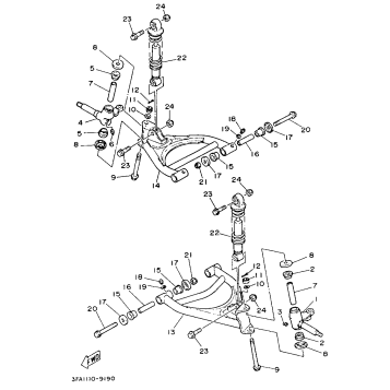 FRONT SUSPENSION - WHEEL