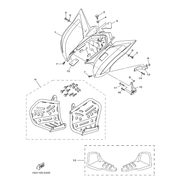 REAR FENDER FOOTWELL