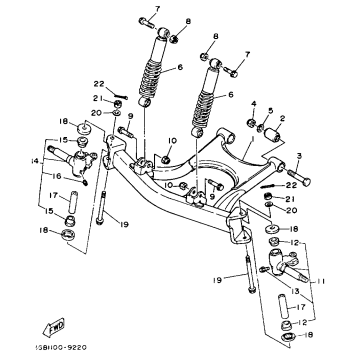 FRONT SUSPENSION - WHEEL