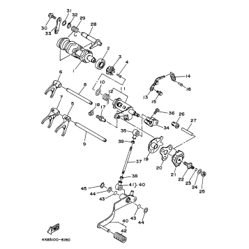 SHIFT CAM SHIFT FORK