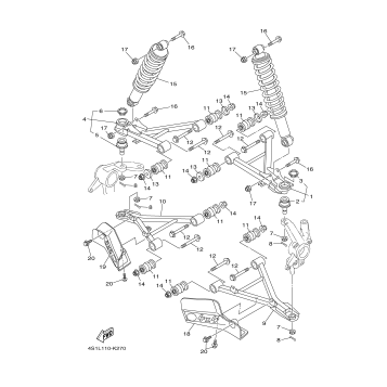 FRONT SUSPENSION WHEEL