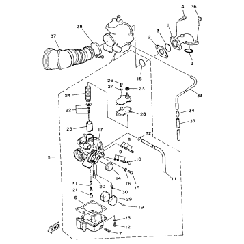 AIR FILTER - CARBURETOR