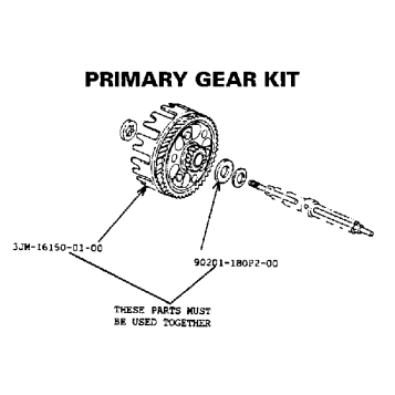 PRIMARY GEAR KIT