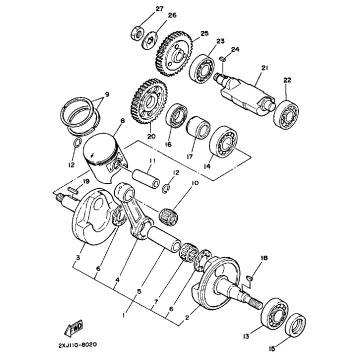 CRANKSHAFT PISTON