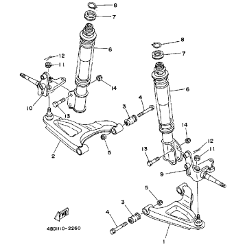 FRONT SUSPENSION-WHEEL