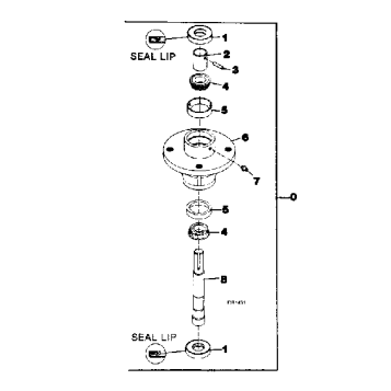 BLADE SPINDLE ASSEMBLY