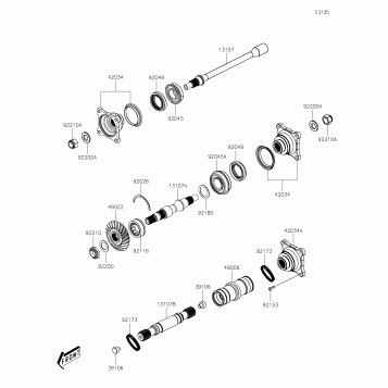 Drive Shaft-Propeller