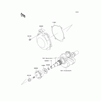 Recoil Starter(-VF650AE640351)