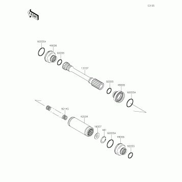 Drive Shaft-Propeller