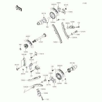 Camshaft(s)/Tensioner