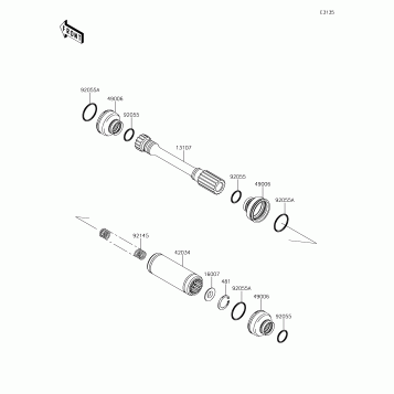 Drive Shaft-Propeller