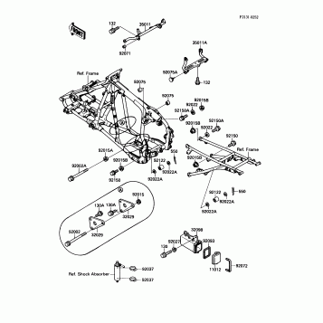 Frame Fittings(KXF250-A1)