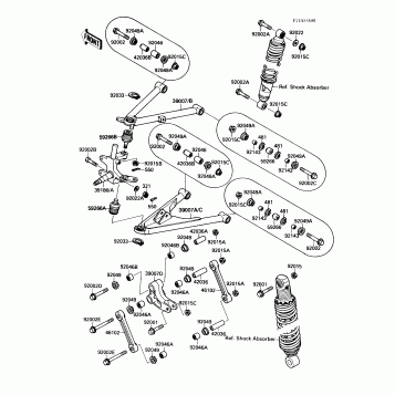 Suspension(KXF250-A1)