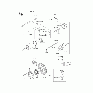 Starter Motor(B7F/B8F)