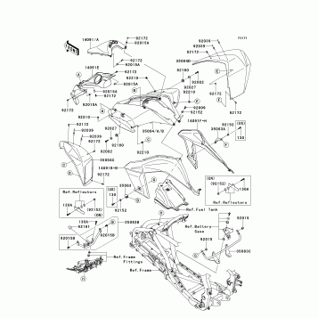 Front Fender(s)(B8F/B8FA)