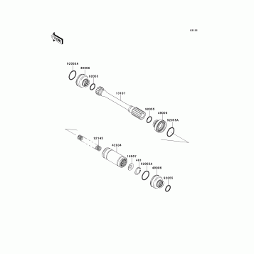 Drive Shaft-Propeller