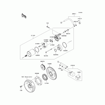 Starter Motor(D9F/DAF)