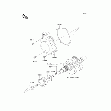 Recoil Starter(-VF650AE640351)