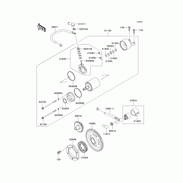 Starter Motor(A6F-A8F)