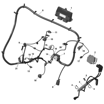 01- Rotax - Engine Harness And Electronic Module