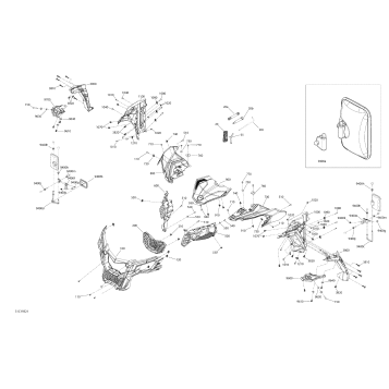 09- Body Maverick Trail - 800 - Red - Front Section